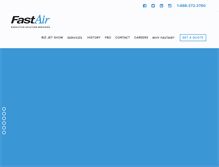 Tablet Screenshot of flyfastair.com